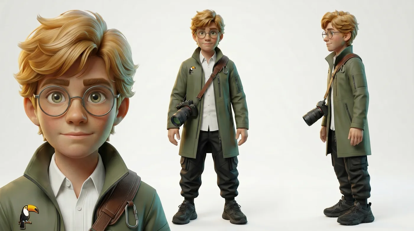 Bruno Model Sheet