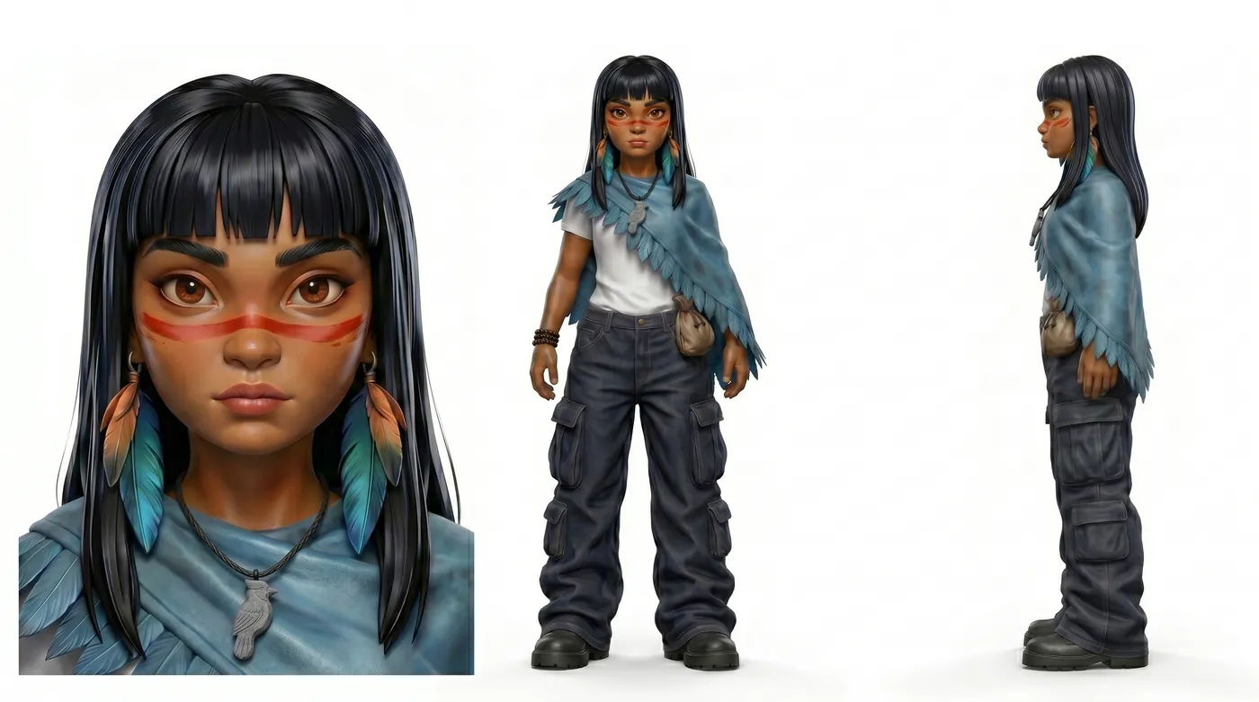 Moara Model Sheet
